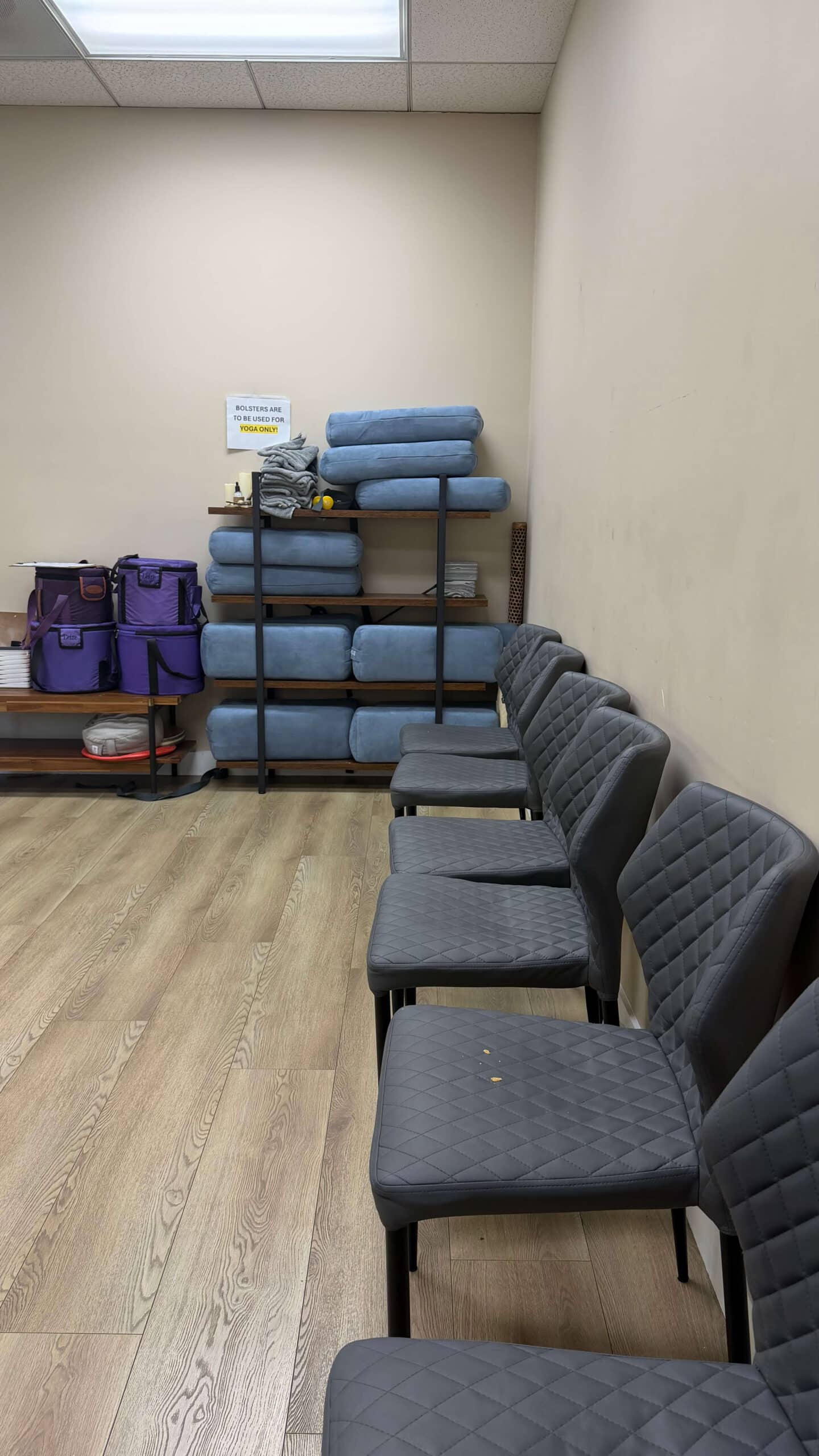 Yoga room at Launch To Wellness