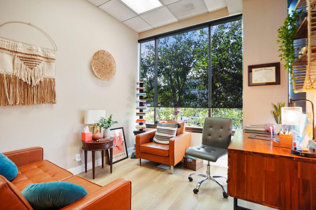 Therapy office at Launch To Wellness