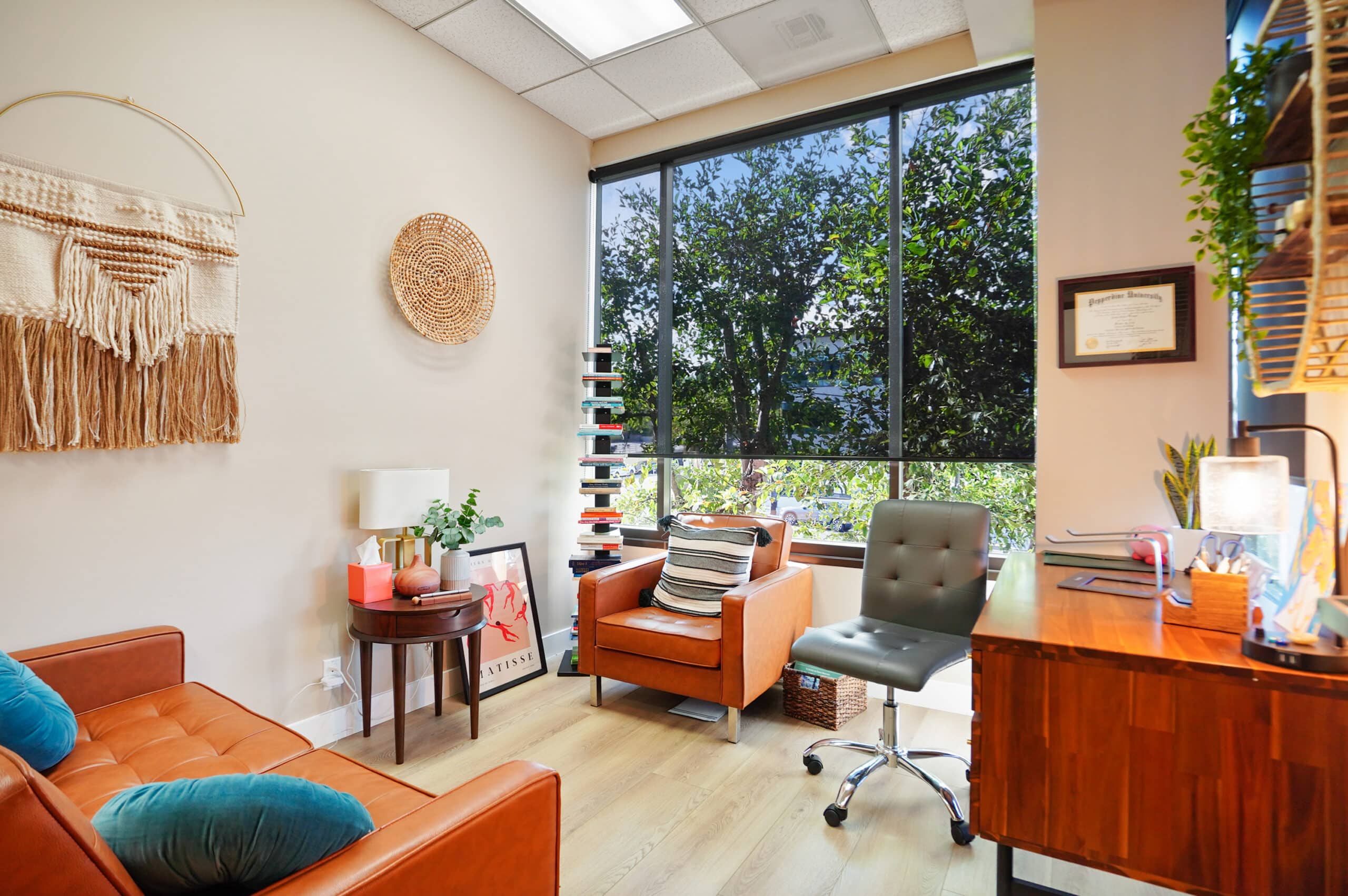 Therapy office at Launch To Wellness