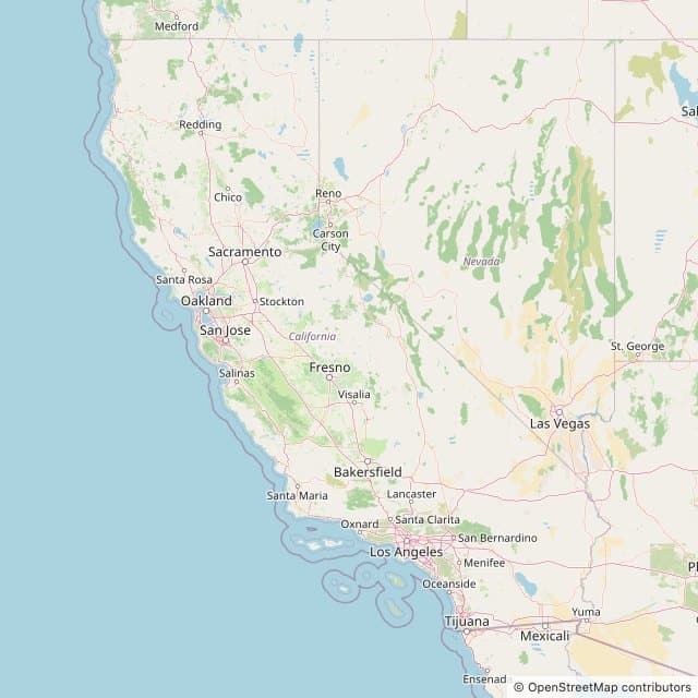 Map of California